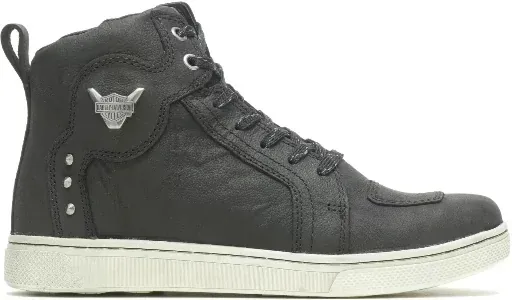 Harley-Davidson Women Bateman 4" Metal Footwear Leather (Black, Size 6~11)