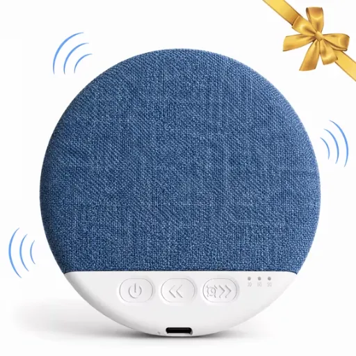 DTIRD Ultra-Thin Under Pillow Bluetooth Speaker with White Noise, 20-Hour Battery