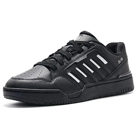 K-Swiss Men's SI-18 Rival Low Top Sneaker (Black/Silver)