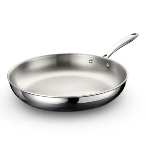 Tramontina 12-Inch Tri-Ply Clad Stainless Steel Frying Pan