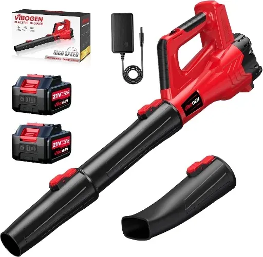 Electric Leaf Blower Cordless with Battery and Charger