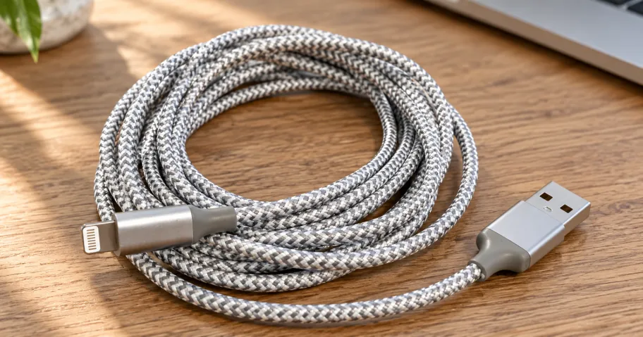 10-Foot iPhone Lightning Charging Cables 3-Pack