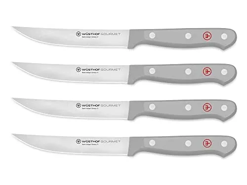 WÜSTHOF Gourmet Grey 4pc Steak Knife