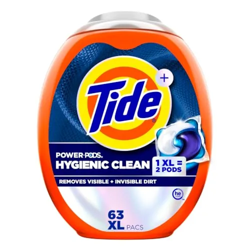 Tide Hygienic Clean Power PODS Laundry Detergent Pacs 63-Count