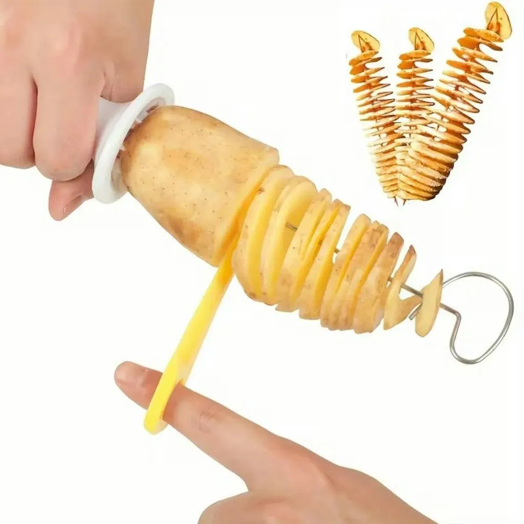 Tornado Stainless Steel Manual Potato Slicer