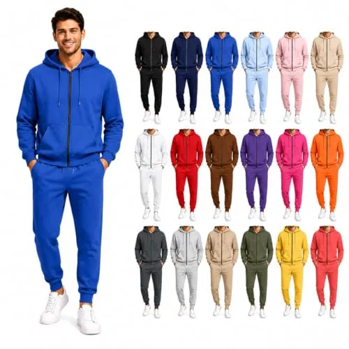Zip Hoodie Jogger Sweatsuits