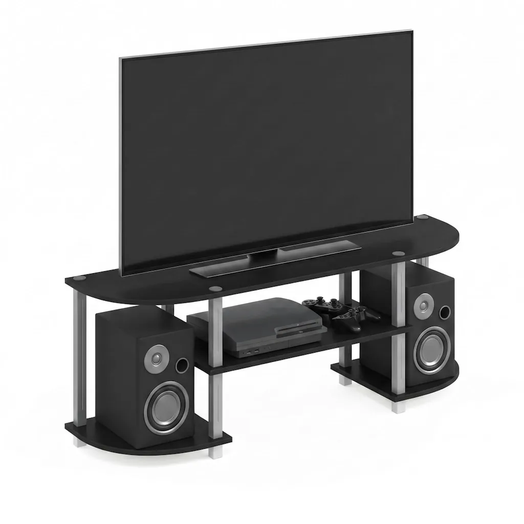 Furinno Turn-S-Tube Wide TV Entertainment Center