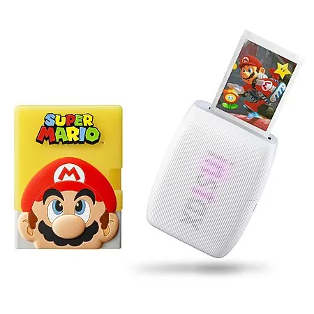 Prime Members: Fujifilm Instax Mini Link 3 Smartphone Photo Printer (Super Mario)