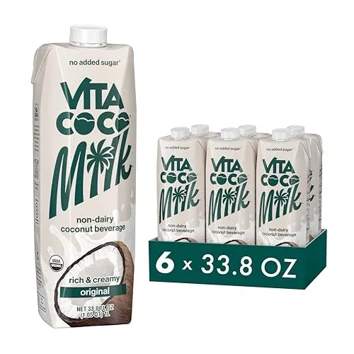Vita Coco Original Organic Coconut Milk 6-Pack 33.8-Oz