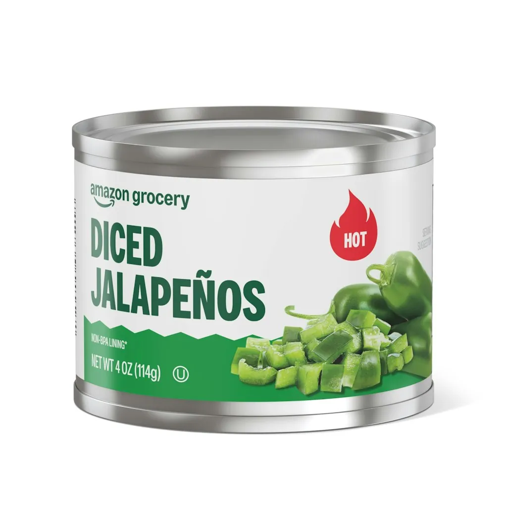 Amazon Grocery Hot Diced Jalapeños 4 oz. Can: 75 cents via Sub & Save + free shipping w/ Prime