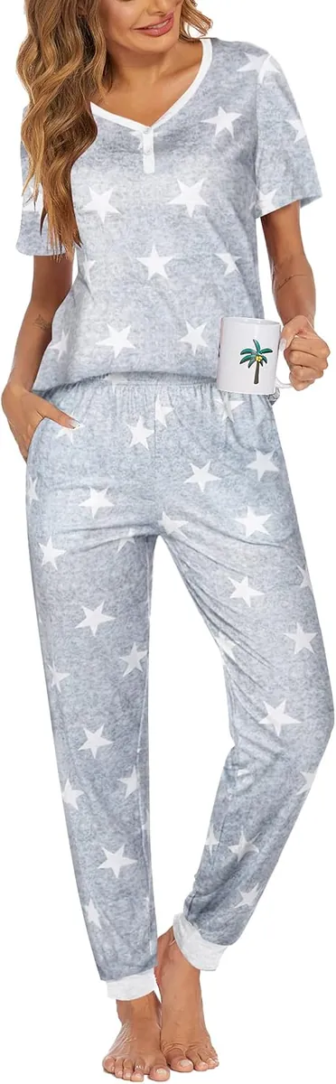 Women’s Pajama Set w/ Pockets