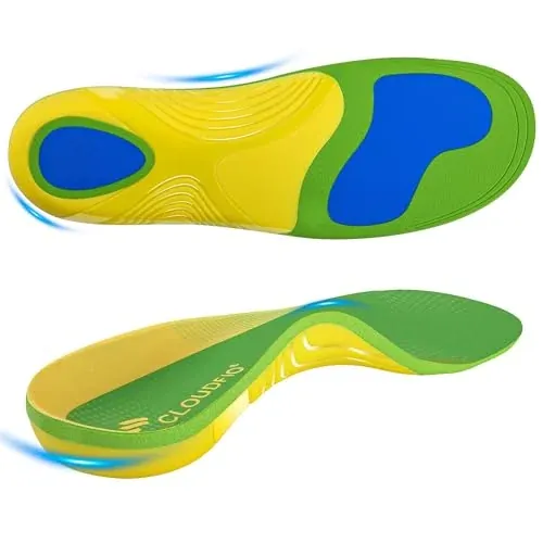 Cloudflo Plantar Fasciitis High-Arch Insoles