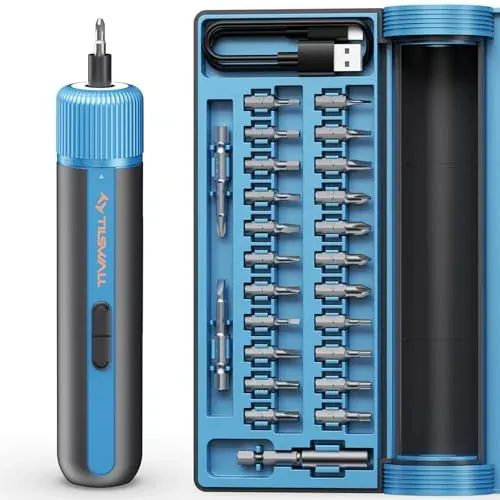 Tilswall W122 4V Cordless Electric Screwdriver with USB-C Charging