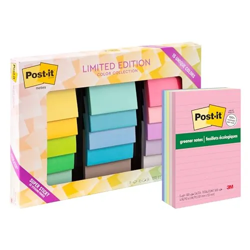 Post-it Super Sticky Notes Limited Edition Sweet Sprinkles Bundle