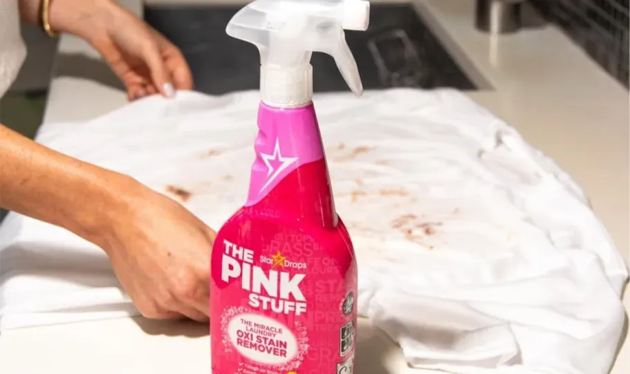 The Pink Stuff Miracle Laundry Oxi Stain Remover Spray 16.9oz
