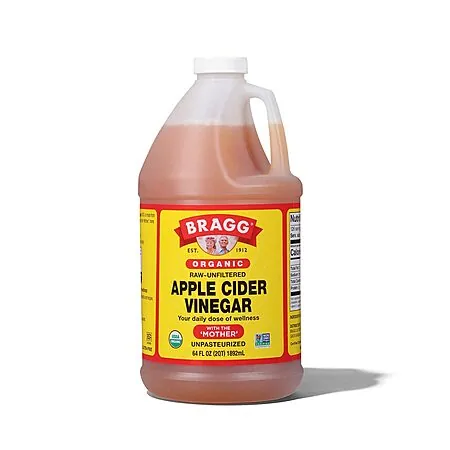 64oz. Bragg Organic Raw Unfiltered Apple Cider Vinegar w/ the Mother