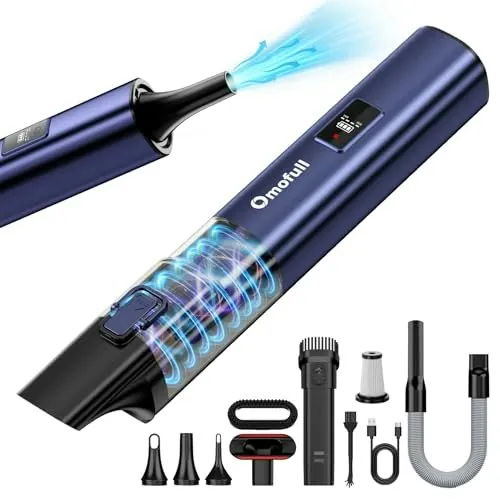 Omofull 4-in-1 Cordless Handheld Vacuum and Air Duster