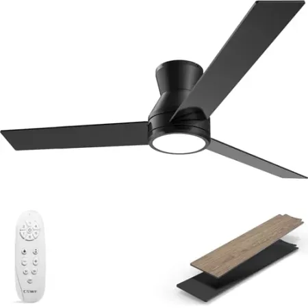 CSWF 42" Ceiling Fan with Light, Remote Control