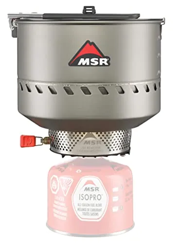 MSR Reactor Windproof Camping and Backpacking Stove System 2.5L