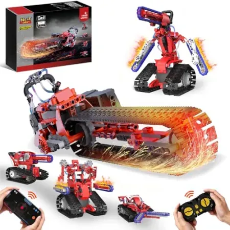 NEXTJOY 5-in-1 STEM Robot Building Kit