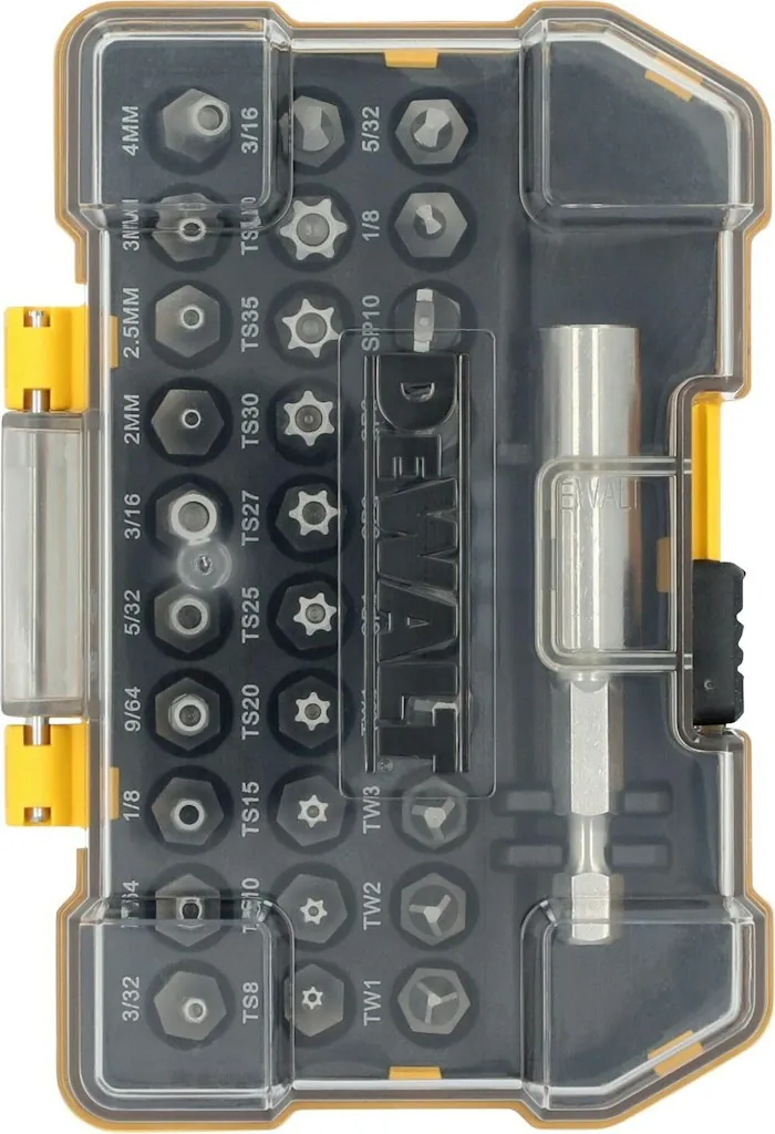 DeWalt 31-Piece Security Screwdriver Bit Set