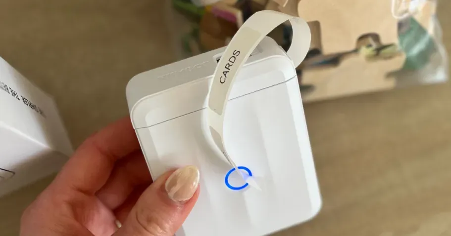 Wireless Label Maker in White