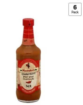 6-Pack Nando's Hot Peri Peri Marinade (9.2oz Bottle)