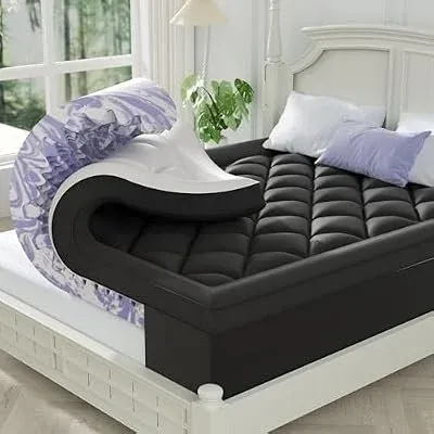 Dual Layer 4-Inch Memory Foam Mattress Topper