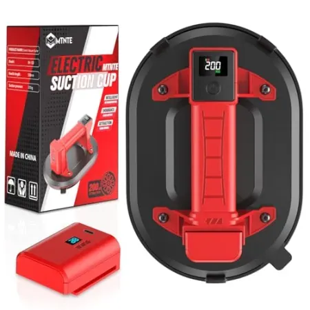 Mtnte Electric Vacuum Suction Cup for Glass 440lbs Lifter