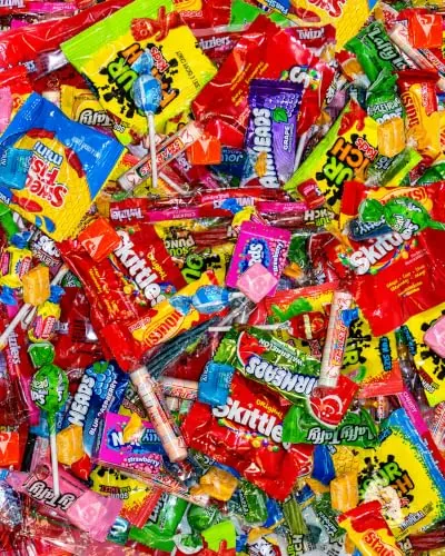 Bulk Candy Variety Pack 100 Pieces, 2 lb