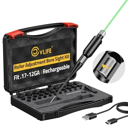 CVLIFE Red/Green Bore Sight Laser Kit