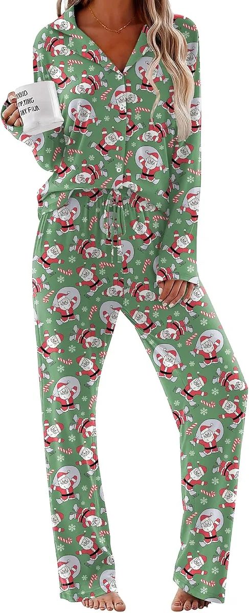 Ekouaer Women’s Pajama Set