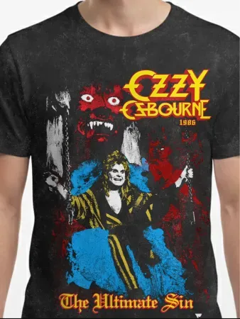 Ozzy Osbourne Men's Graphic T-Shirt