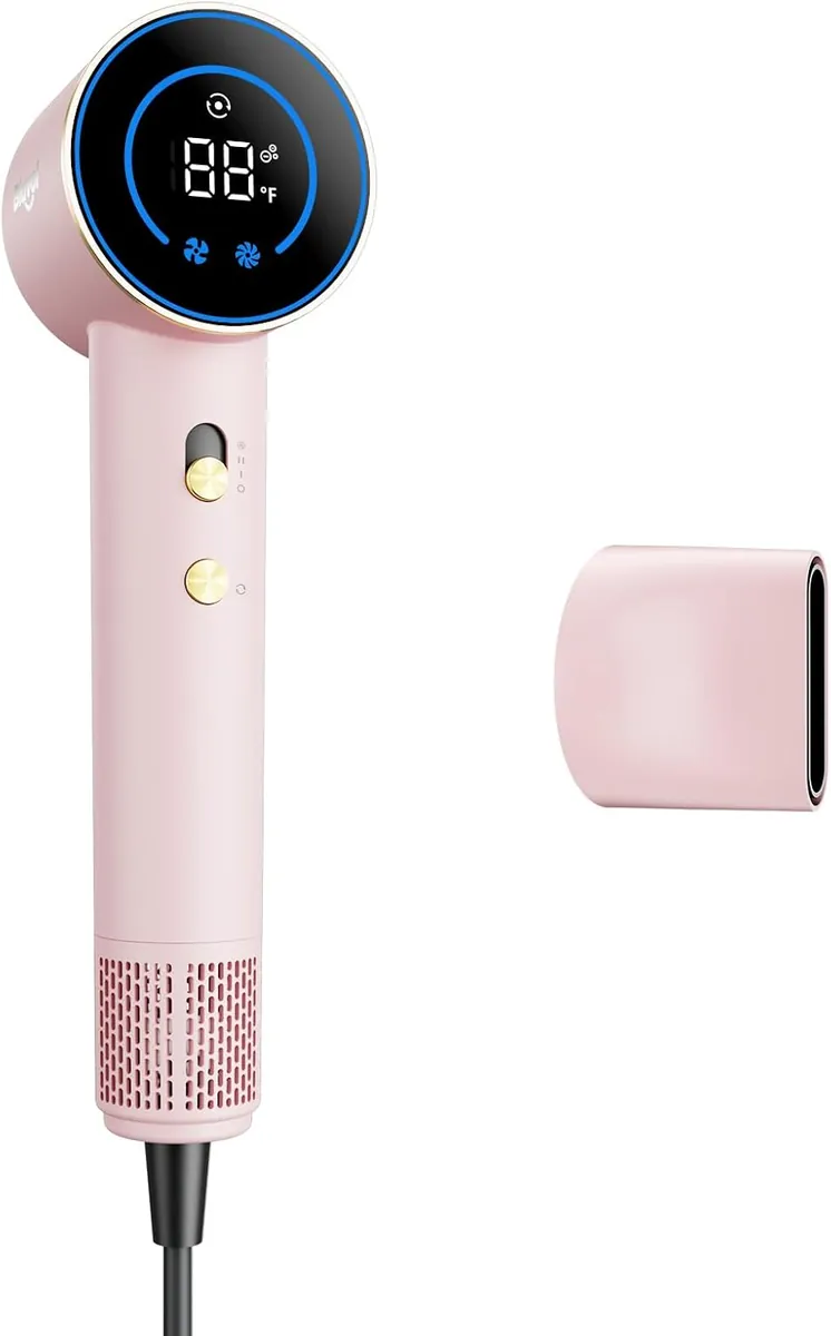 Bluvol H10 SonicDry Hair Dryer in Pink