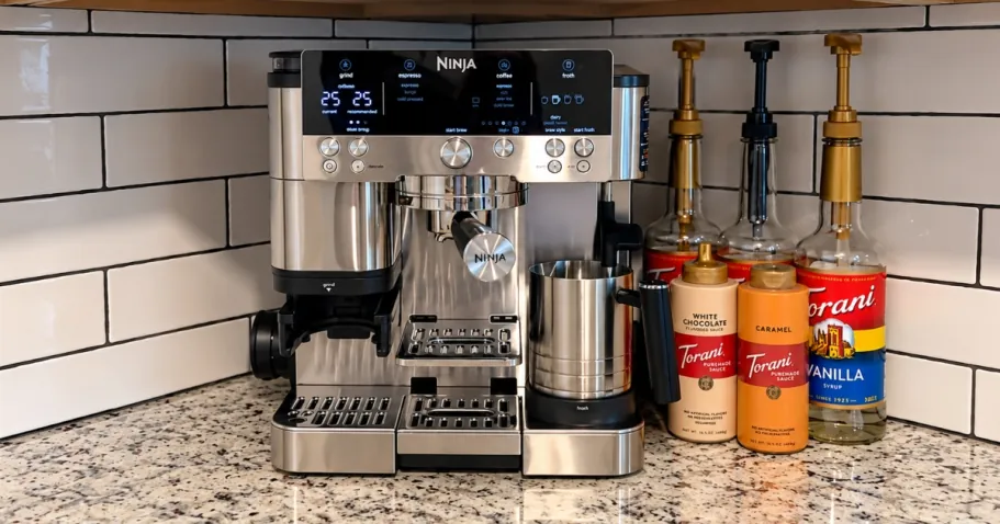$100 Off Ninja Luxe Cafe 3-in-1 Espresso Machine + Get $90 Kohl’s Cash