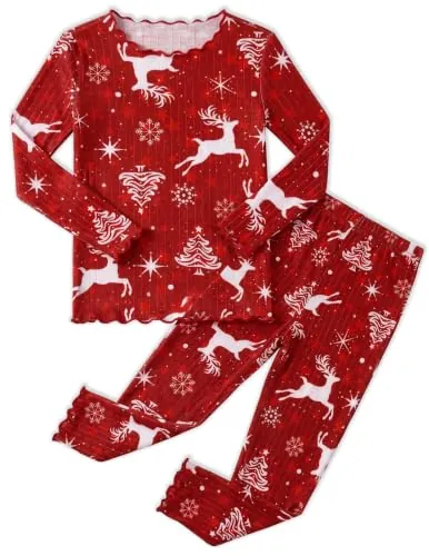 Arshiner Kids Long Sleeve Pajamas