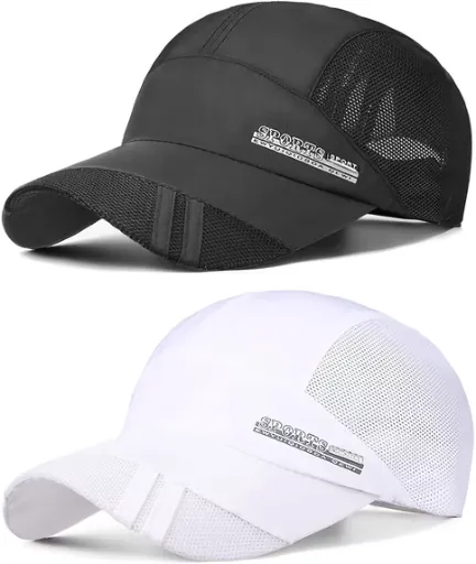 Tagvo 2-Count Quick Drying Mesh Baseball Cap