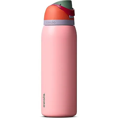 40-Oz Owala FreeSip Insulated Stainless Steel Water Bottle w/ Straw (3 Colors)