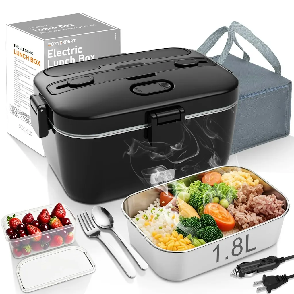 CozyExpert 100W Electric Heated Lunch Box