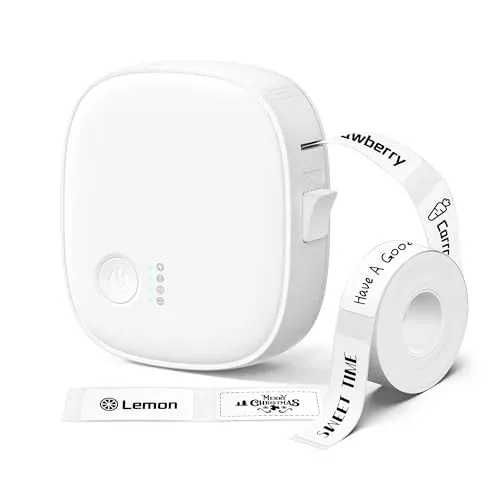 Mini Label Maker Machine with Tape