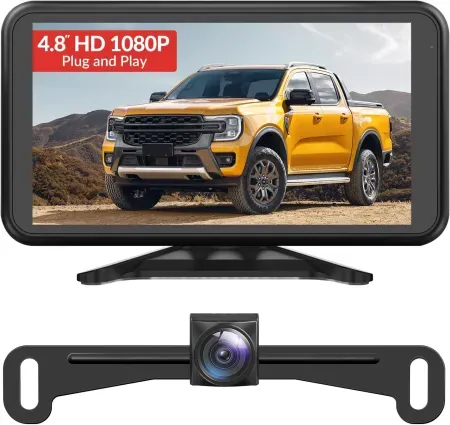 AUTO-VOX 4.8" 1080P Backup Camera & Monitor System