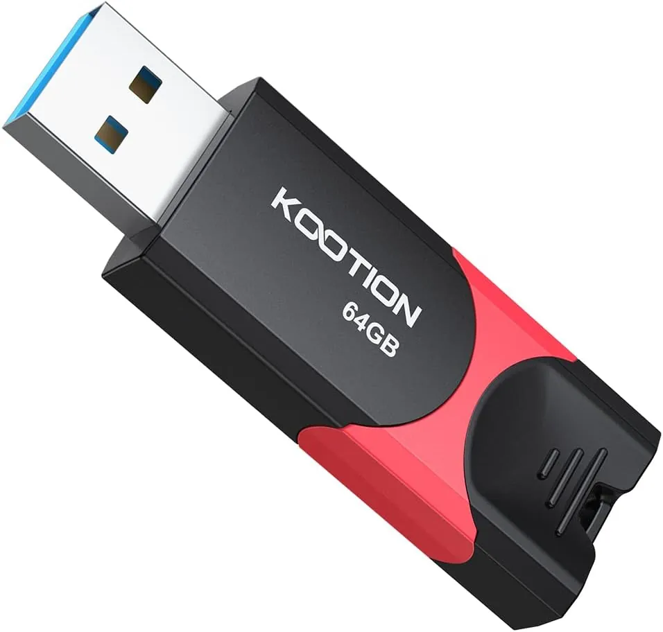 KOOTION 64GB USB 3.0 Retractable Flash Drive