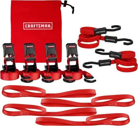 10-Piece CRAFTSMAN Ratchet Strap Kit