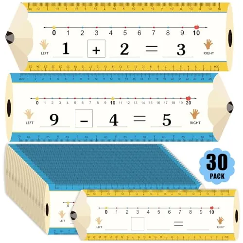 30-Piece Pencil Number Lines