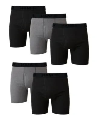 Hanes Men's Ultimate Lightweight Boxer Briefs 5-Pack