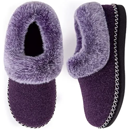 EverFoams Women's Fluffy Slippers