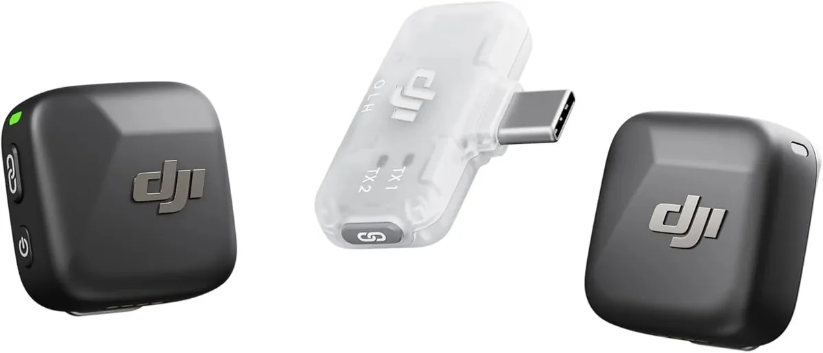 DJI Mic Mini Wireless Lavalier Microphone Set