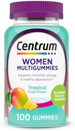 Select Accts: 100-Ct Centrum Women's Multivitamin Gummies (Tropical Fruit)
