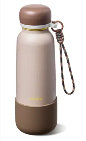 Carote 18oz Insulated Stainless Steel Water Bottle with Straw Lid