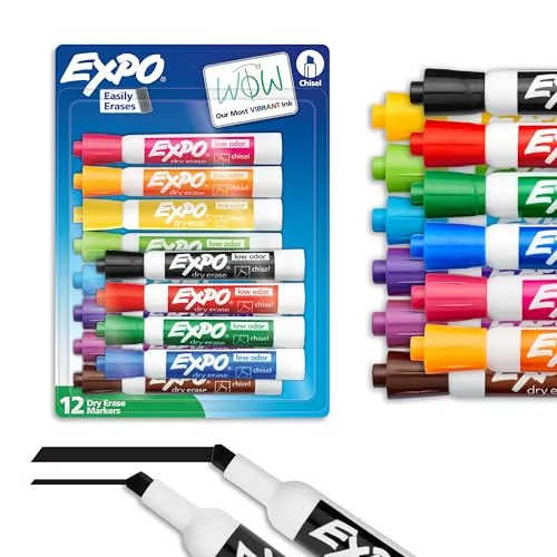 EXPO Dry Erase Markers 12-Pack